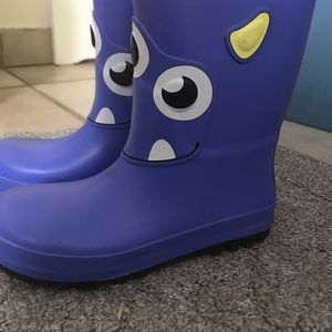 Unisex monster rain boots